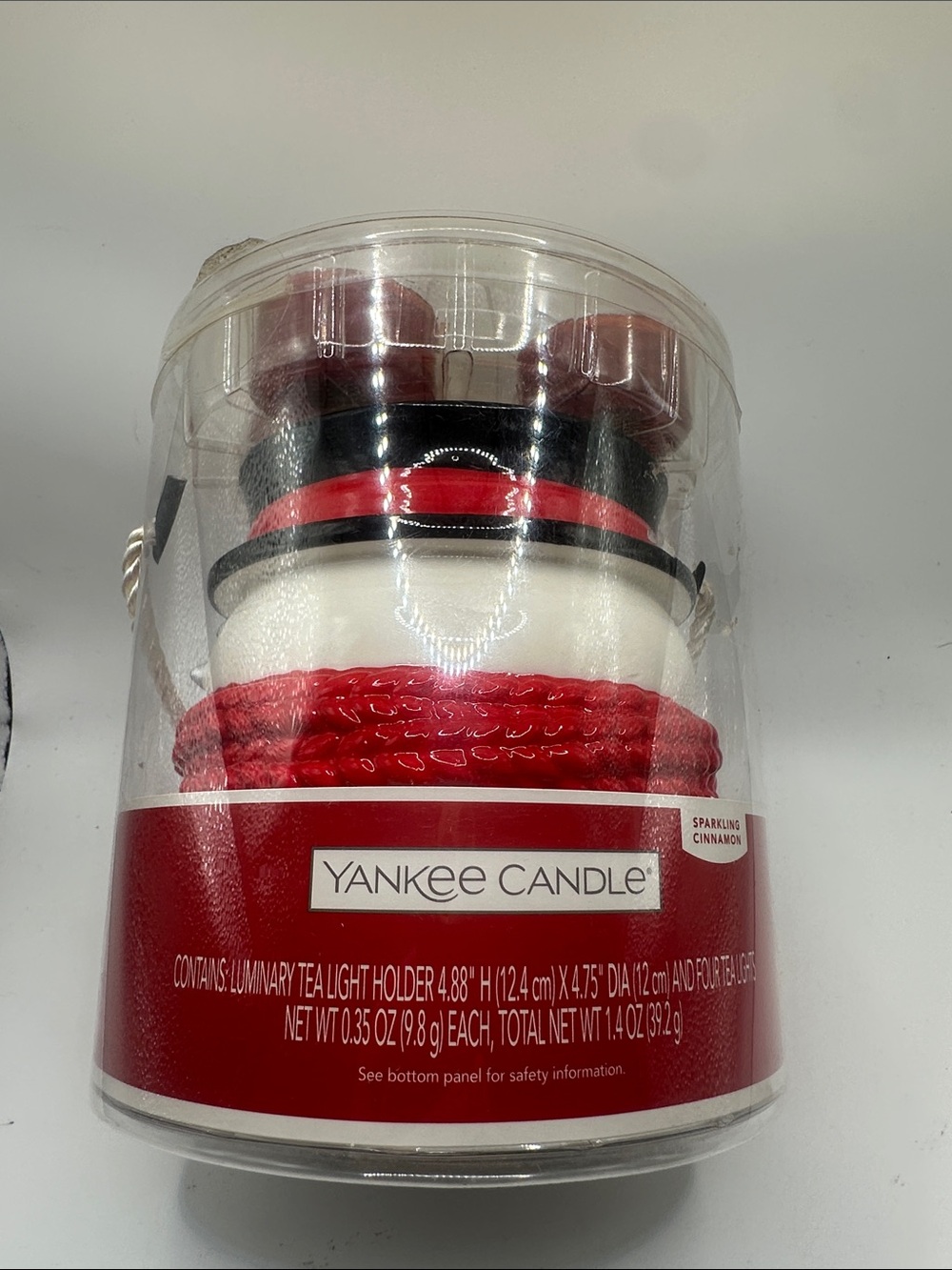 Yankee Candle 2017 Snowman Luminary Tealight Hold